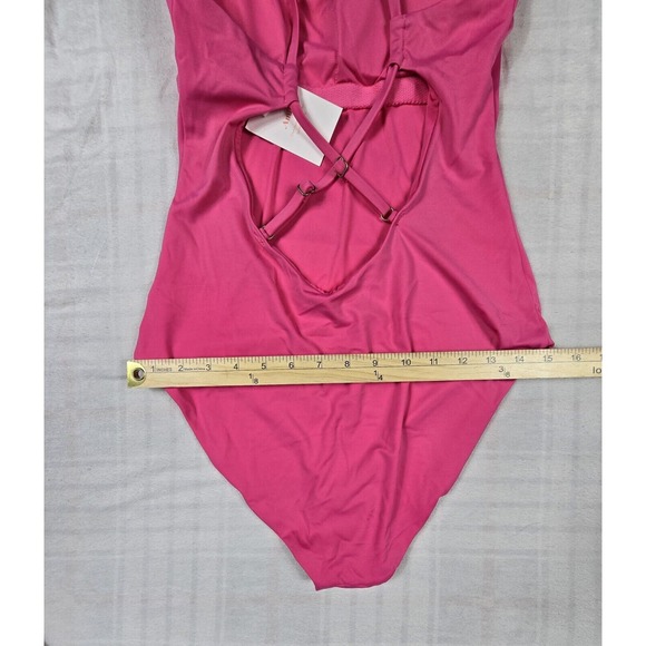 Andie Swim The Jetties One Piece Womens Size Medium Tall In Pink NWT - Picture 5 of 7